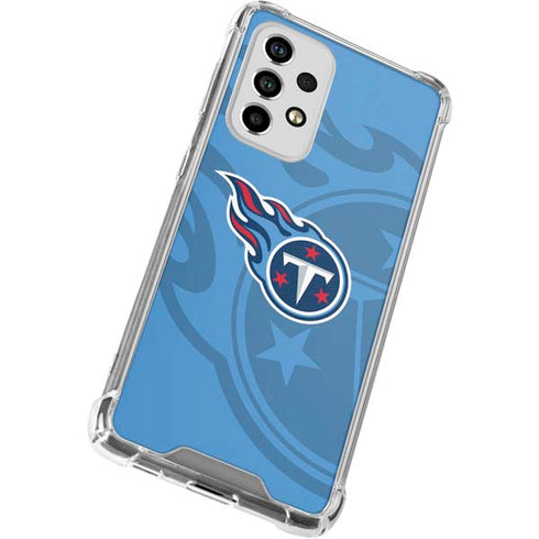 NFL Tennessee Titans Double Vision Galaxy A53 5G Clear Case
