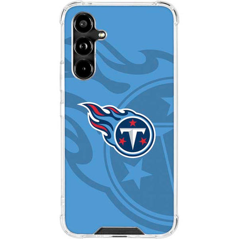 NFL Tennessee Titans Double Vision Galaxy A54 5G Clear Case