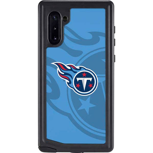 NFL Tennessee Titans Double Vision Galaxy Note 10 Waterproof Case