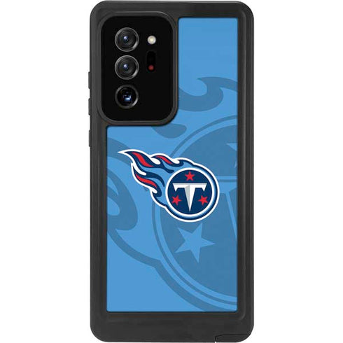 NFL Tennessee Titans Double Vision Galaxy Note20 Ultra 5G Waterproof Case