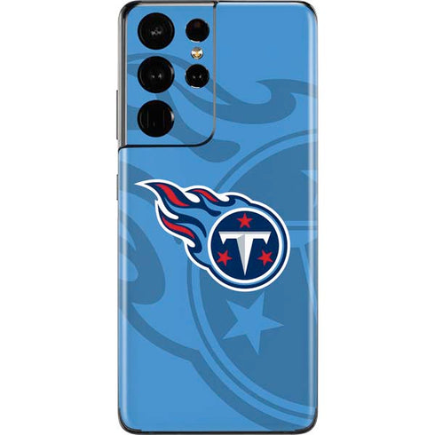 NFL Tennessee Titans Double Vision Galaxy S21 Ultra 5G Skin