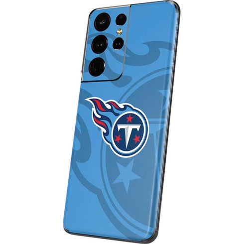 NFL Tennessee Titans Double Vision Galaxy S21 Ultra 5G Skin