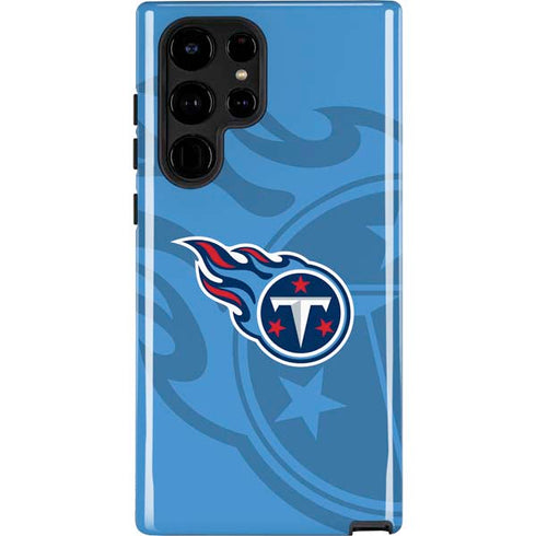 NFL Tennessee Titans Double Vision Galaxy S22 Ultra Pro Case