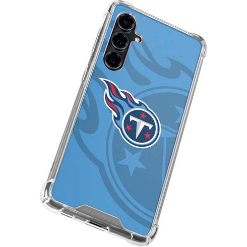 NFL Tennessee Titans Double Vision Galaxy S23 FE Clear Case