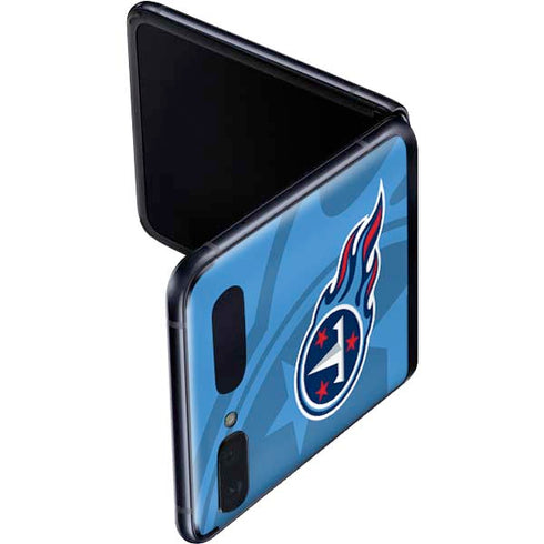 NFL Tennessee Titans Double Vision Galaxy Z Flip Skin