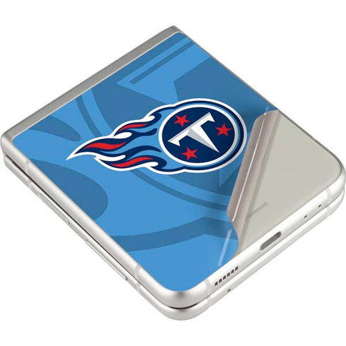 NFL Tennessee Titans Double Vision Galaxy Z Flip3 5G Skin