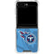 NFL Tennessee Titans Double Vision Galaxy Z Flip5 5G Clear Case