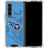 NFL Tennessee Titans Double Vision Galaxy Z Fold4 5G Clear Case