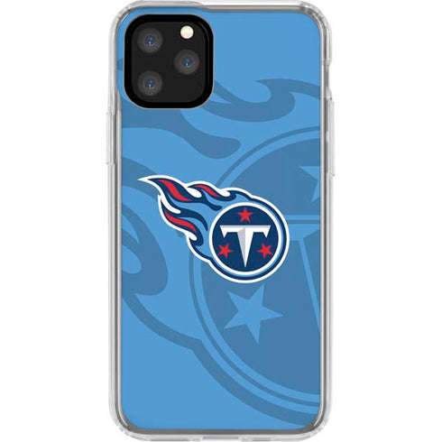 NFL Tennessee Titans Double Vision iPhone 11 Pro Clear Case