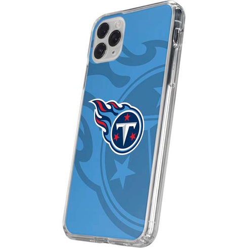 NFL Tennessee Titans Double Vision iPhone 11 Pro Clear Case