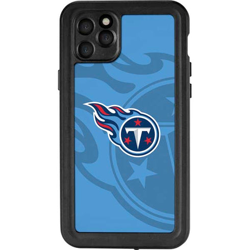 NFL Tennessee Titans Double Vision iPhone 11 Pro Max Waterproof Case
