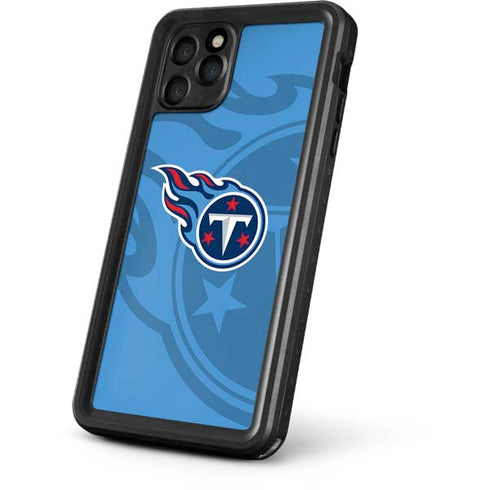 NFL Tennessee Titans Double Vision iPhone 11 Pro Waterproof Case