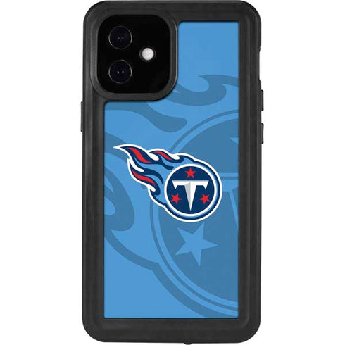 NFL Tennessee Titans Double Vision iPhone 12 Mini Waterproof Case