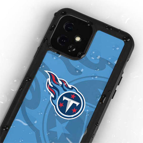 NFL Tennessee Titans Double Vision iPhone 12 Mini Waterproof Case