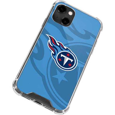 NFL Tennessee Titans Double Vision iPhone 13 Clear Case