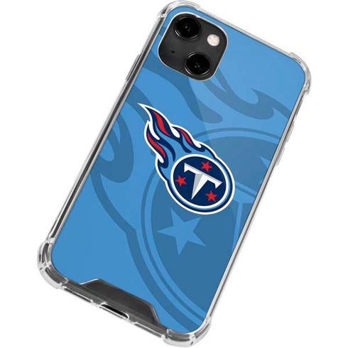 NFL Tennessee Titans Double Vision iPhone 14 Clear Case
