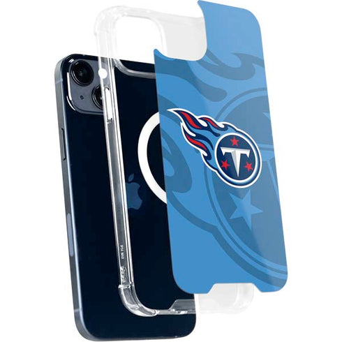 NFL Tennessee Titans Double Vision iPhone 15 Plus MagSafe Case