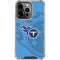 NFL Tennessee Titans Double Vision iPhone 15 Pro Clear Case