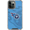 NFL Tennessee Titans Double Vision iPhone 15 Pro Max Clear Case