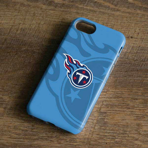 NFL Tennessee Titans Double Vision iPhone 8 Pro Case