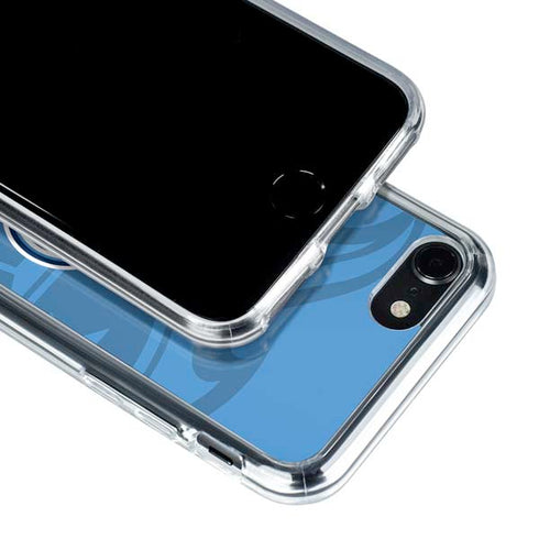 NFL Tennessee Titans Double Vision iPhone SE (2nd & 3rd Gen) Clear Case