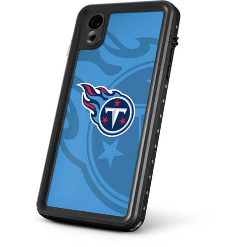 NFL Tennessee Titans Double Vision iPhone XR Waterproof Case