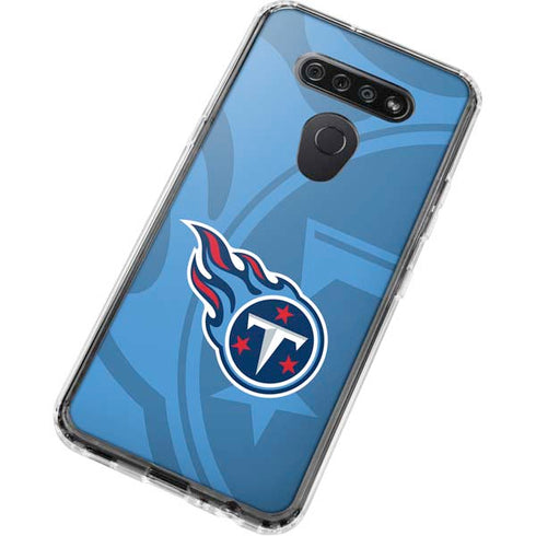 NFL Tennessee Titans Double Vision LG K51/Q51 Clear Case
