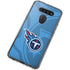 NFL Tennessee Titans Double Vision LG K51/Q51 Clear Case