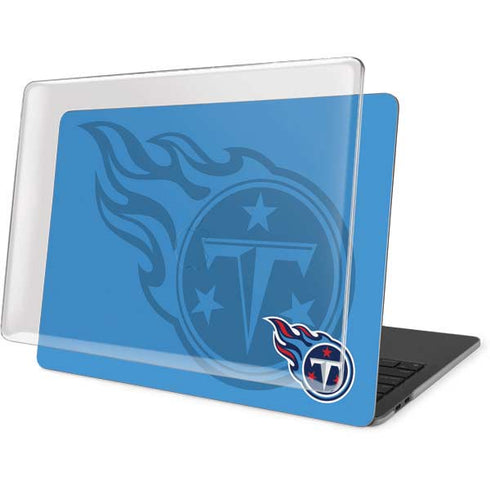 NFL Tennessee Titans Double Vision MacBook Pro 16in (2019-20) Case plus Skin