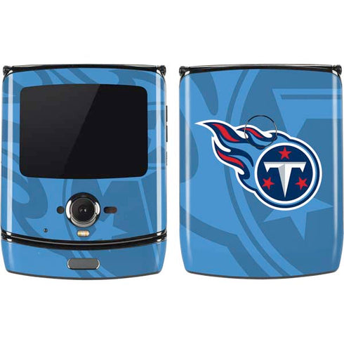 NFL Tennessee Titans Double Vision Motorola RAZR Skin