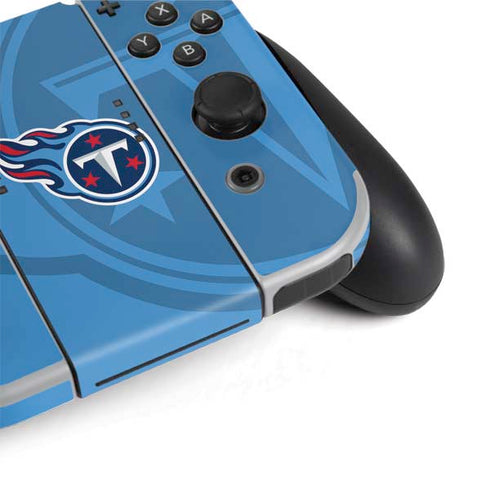 NFL Tennessee Titans Double Vision Nintendo Switch OLED (2021) Skin