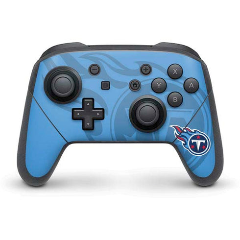 NFL Tennessee Titans Double Vision Nintendo Switch Pro Controller Skin