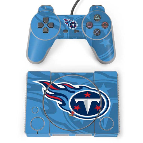 NFL Tennessee Titans Double Vision PlayStation Classic Bundle Skin