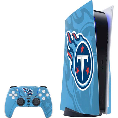 NFL Tennessee Titans Double Vision PS5 Bundle Skin