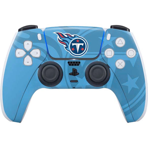 NFL Tennessee Titans Double Vision PS5 Controller Skin
