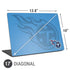 NFL Tennessee Titans Double Vision Universal Laptop 17in (13.8 x 10in) Skin