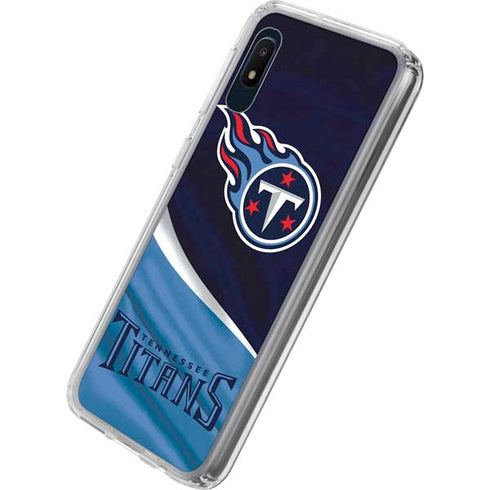 NFL Tennessee Titans Galaxy A10e Clear Case