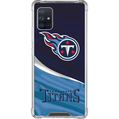 NFL Tennessee Titans Galaxy A51 5G Clear Case