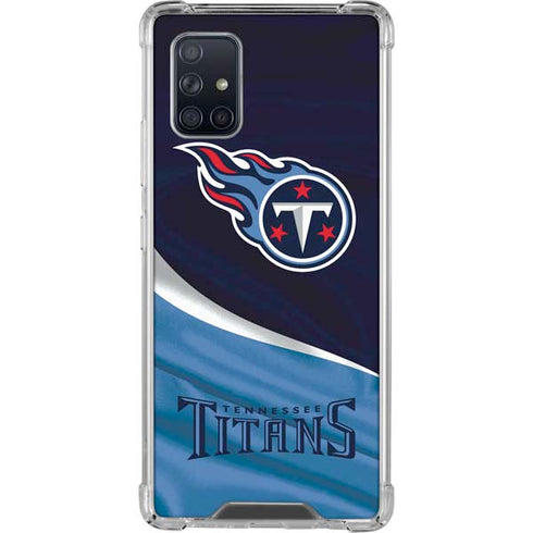 NFL Tennessee Titans Galaxy A71 5G Clear Case