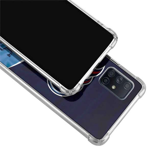 NFL Tennessee Titans Galaxy A71 5G Clear Case