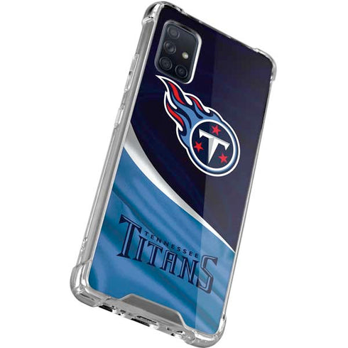 NFL Tennessee Titans Galaxy A71 5G Clear Case
