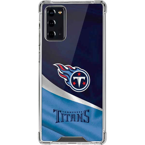 NFL Tennessee Titans Galaxy Note20 5G Clear Case