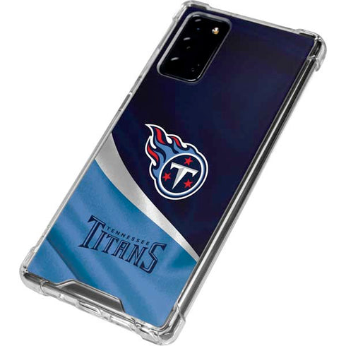 NFL Tennessee Titans Galaxy Note20 5G Clear Case