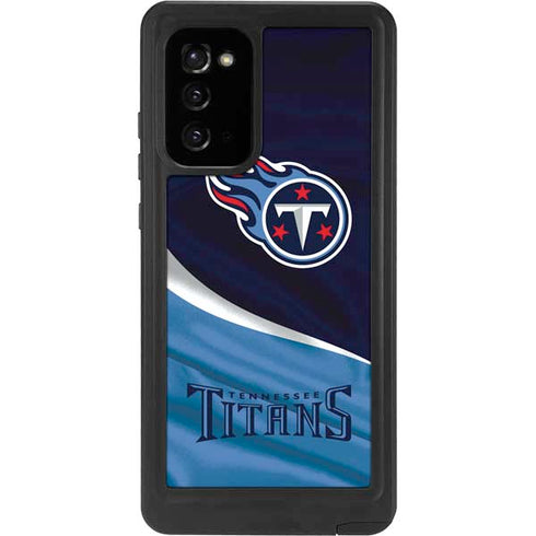 NFL Tennessee Titans Galaxy Note20 5G Waterproof Case