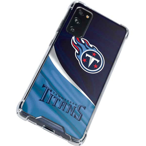 NFL Tennessee Titans Galaxy S20 FE Clear Case