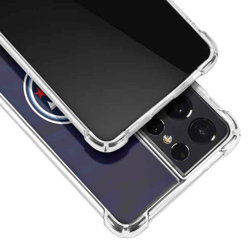 NFL Tennessee Titans Galaxy S21 Ultra 5G Clear Case