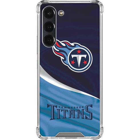 NFL Tennessee Titans Galaxy S23 Plus Clear Case