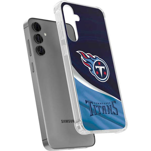 NFL Tennessee Titans Galaxy S24 Plus Clear Case