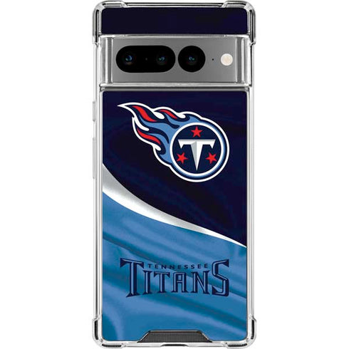 NFL Tennessee Titans Google Pixel 7 Pro Clear Case