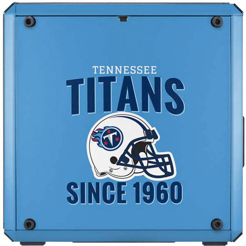 NFL Tennessee Titans Helmet Cooler Master MasterBox Q300L Mini Tower Skin
